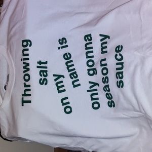 Jess'$ Homemade Medium white T-shirt